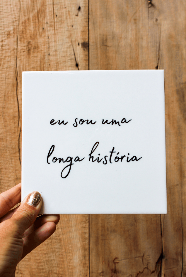 Azulejo Decorativo Longa História Casa Lova