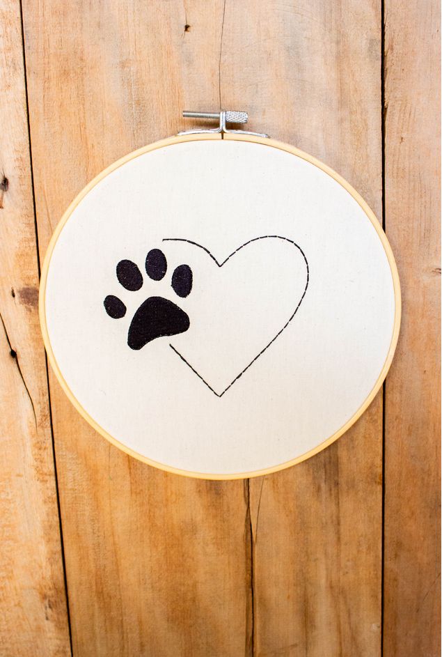 Bastidor Bordado Love Pet Casa Lova