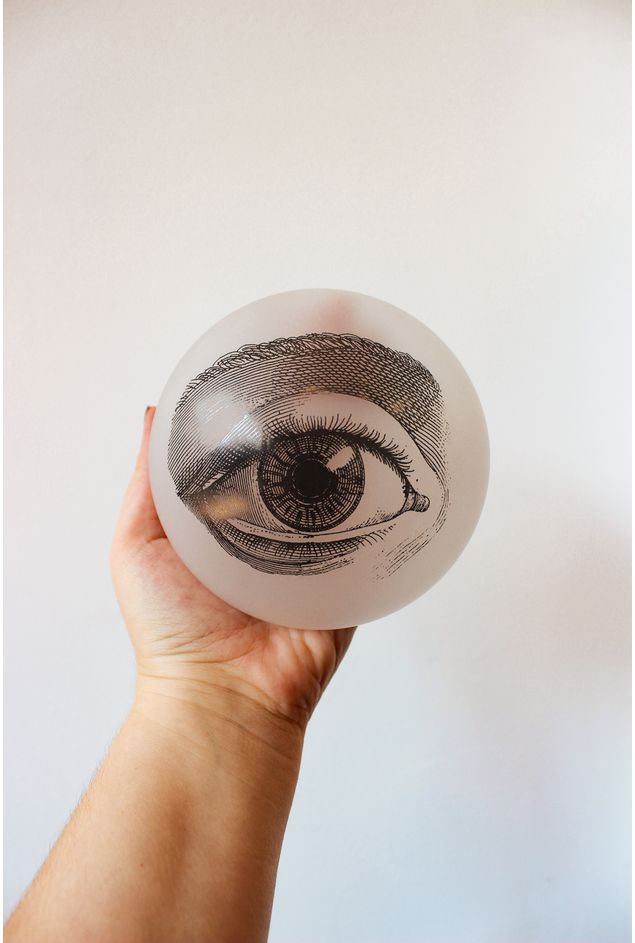 Esfera Chata Fosca Olho Aberto Sobrancelha G Greghi Design Esfera Chata Fosca Olho Aberto Sobrancelha G Greghi Design