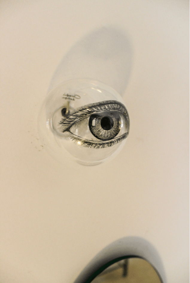 Esfera de Vidro Olho Aberto PP Greghi Design Esfera de Vidro Olho Aberto PP Greghi Design