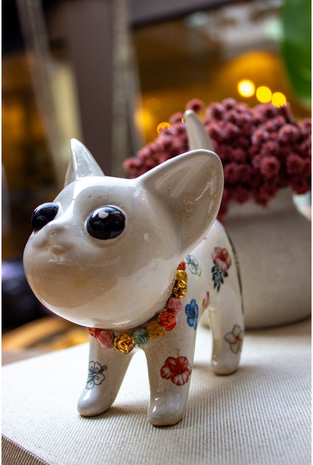 Toy de Cerâmica Inked Miau Aloha