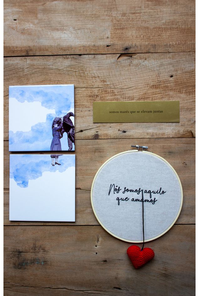 Combinação de Parede Marés e Amor Combinação de Parede Marés e Amor