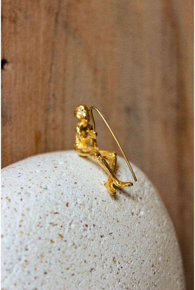 Escultura de Parede Pescador G II - Estúdio Iludi Escultura de Parede Pescador G II - Estúdio Iludi