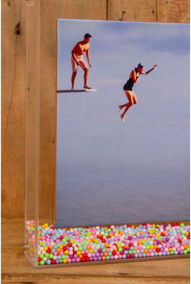 Quadro Acrílico Piscina de  Bolinhas Greghi Design Quadro Acrílico Piscina de  Bolinhas Greghi Design