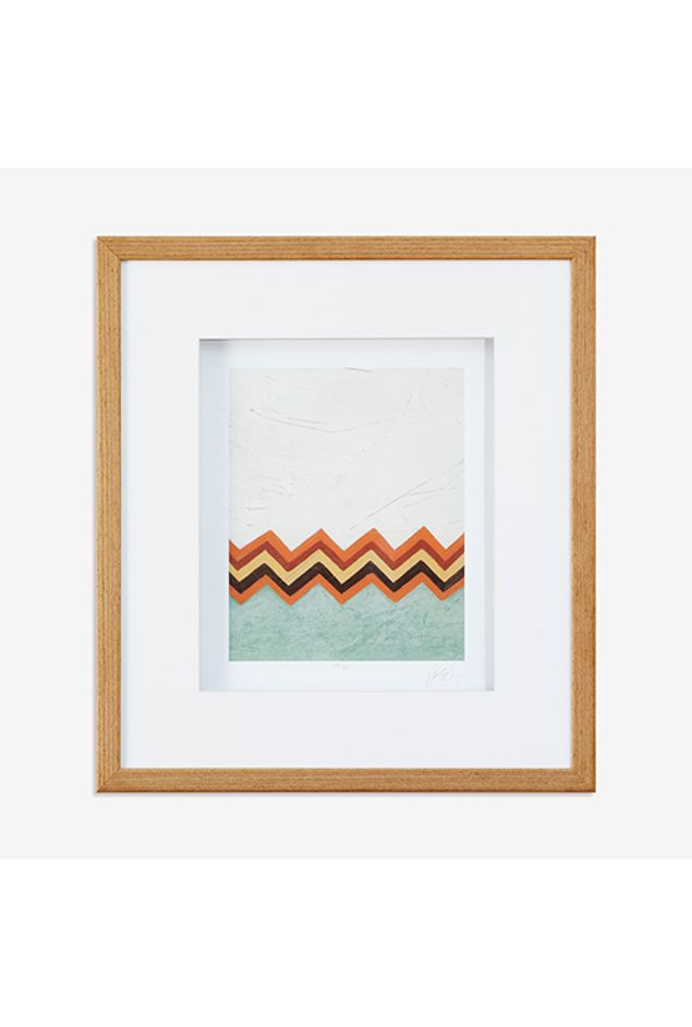 Quadro Decorativo Zigzag