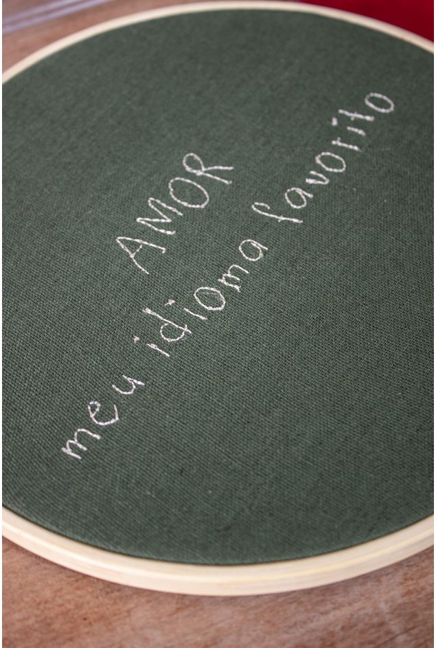 Bastidor Bordado Amor meu Idioma Favorito Mimo Galeria Bastidor Bordado Amor meu Idioma Favorito Mimo Galeria