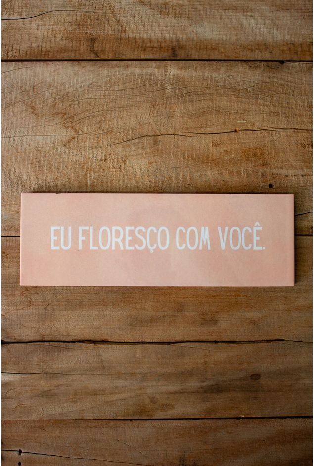 Azulejo Decorativo Eu Floresço Com Você Mimo Galeria