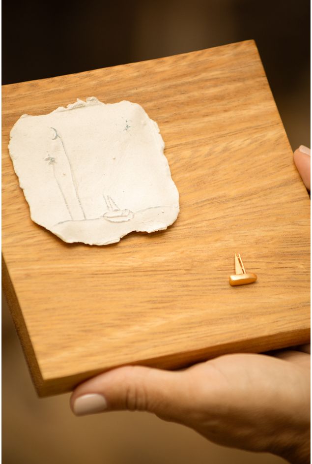 Escultura de Parede Veleiro ao Luar - Exclusivo Mimo e DZT Escultura de Parede Veleiro ao Luar - Exclusivo Mimo e DZT