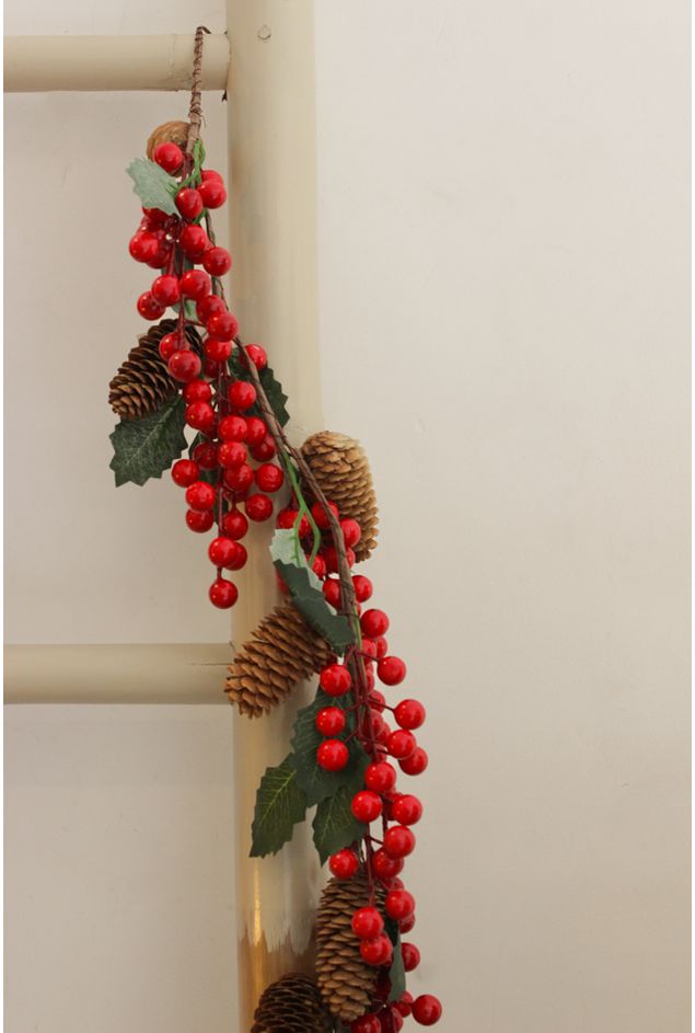 Festão Amora Com Pinha Natal Festão Amora Com Pinha - Natal Festão Amora Com Pinha Natal Festão Amora Com Pinha - Natal