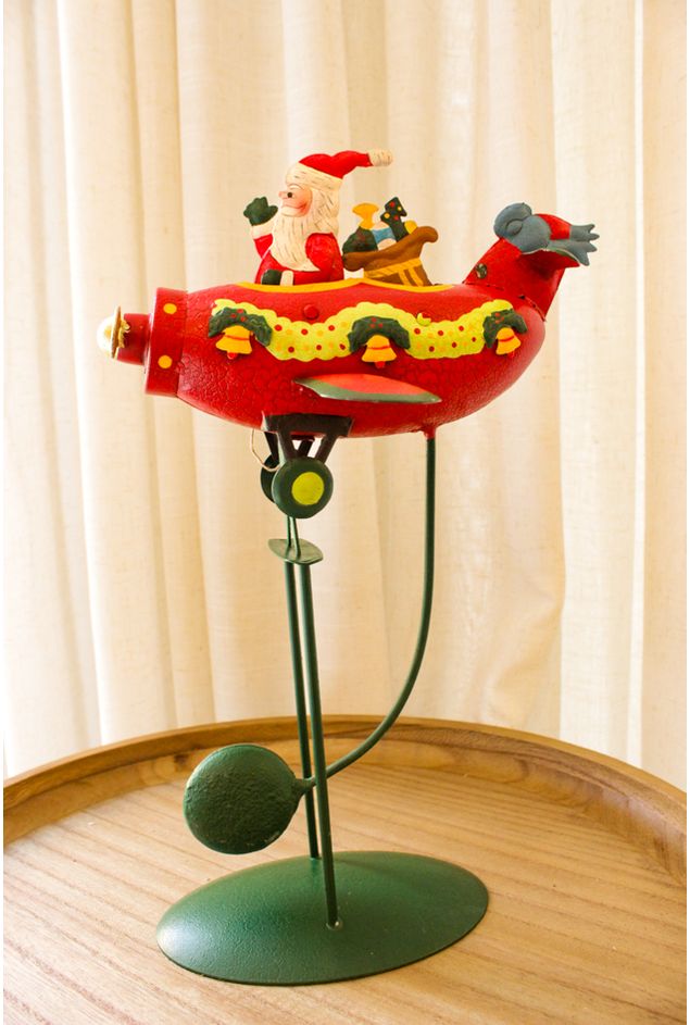 Enfeite Pêndulo Aviãozinho com Papai Noel Natal Enfeite Pêndulo Aviãozinho com Papai Noel - Natal Enfeite Pêndulo Aviãozinho com Papai Noel Natal Enfeite Pêndulo Aviãozinho com Papai Noel - Natal