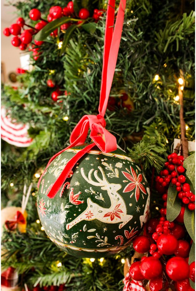 Bola-Decorativa-Textura-Verde-Grande-Natal--4-