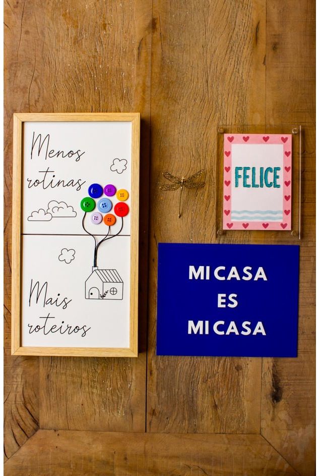 Combinação de Parede Onde a Vida Faz Morada