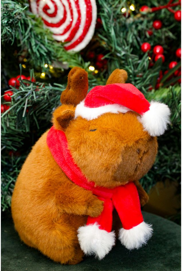 Capivara de Pelúcia Natal Capivara de Pelúcia Natal