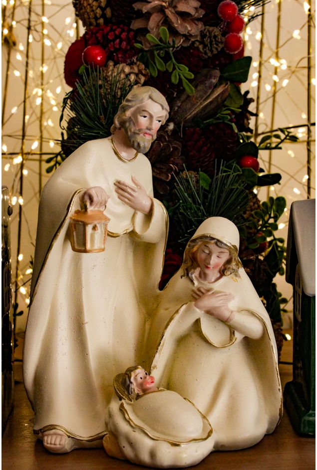 Sagrada Família Porcelana Natal