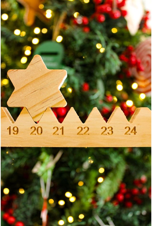 Calendário Advento Estrela Natal
