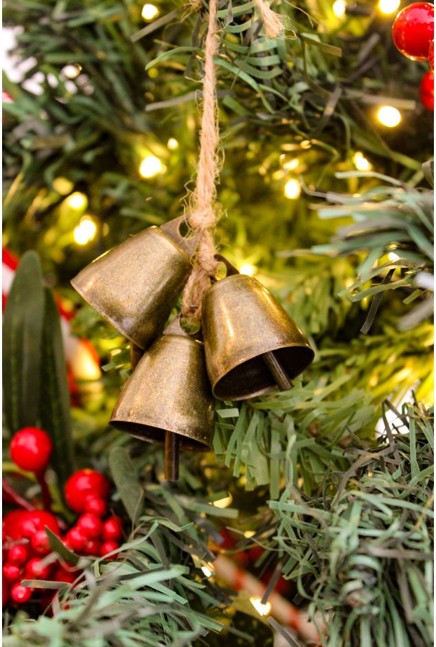 Pingente Sinos Natalinos