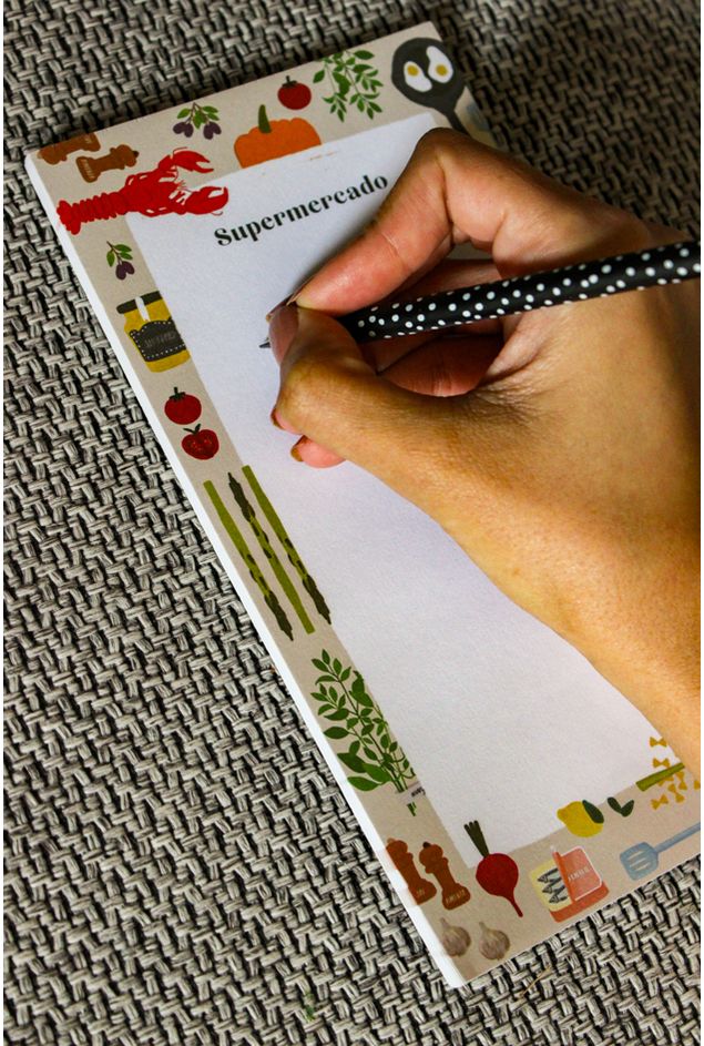 Bloco P Supermercado Com Imã