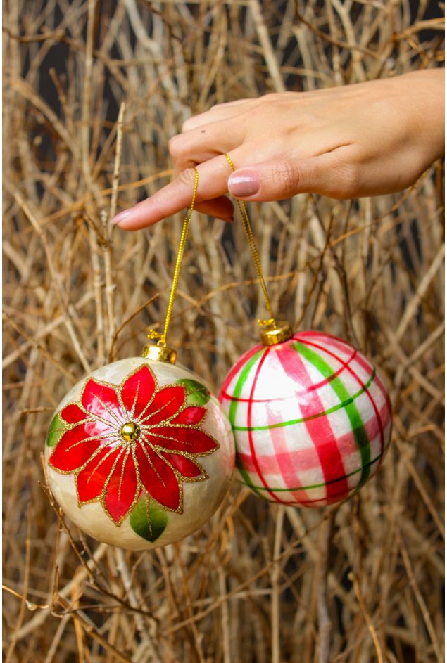 Kit de Bolas Decorativas Luxo Natal Kit de Bolas Decorativas Luxo Natal