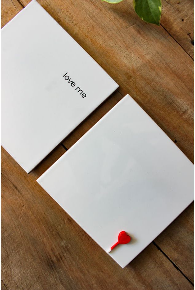 Painel de Azulejos Love Me Mimo Galeria