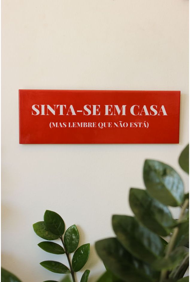 Azulejo Decorativo Sinta-se Em Casa Mimo Galeria