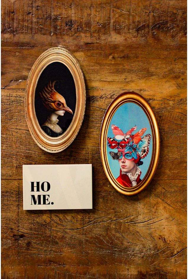 Combinação de Parede Arte e Retratos