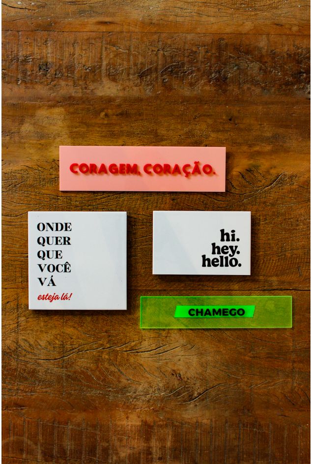 Combinação de Parede Coragem Coração