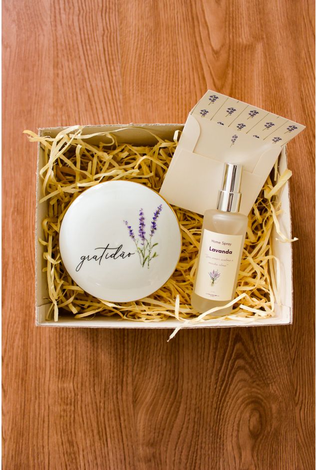 Kit Presente Luxo Lavanda Kit Presente Luxo Lavanda
