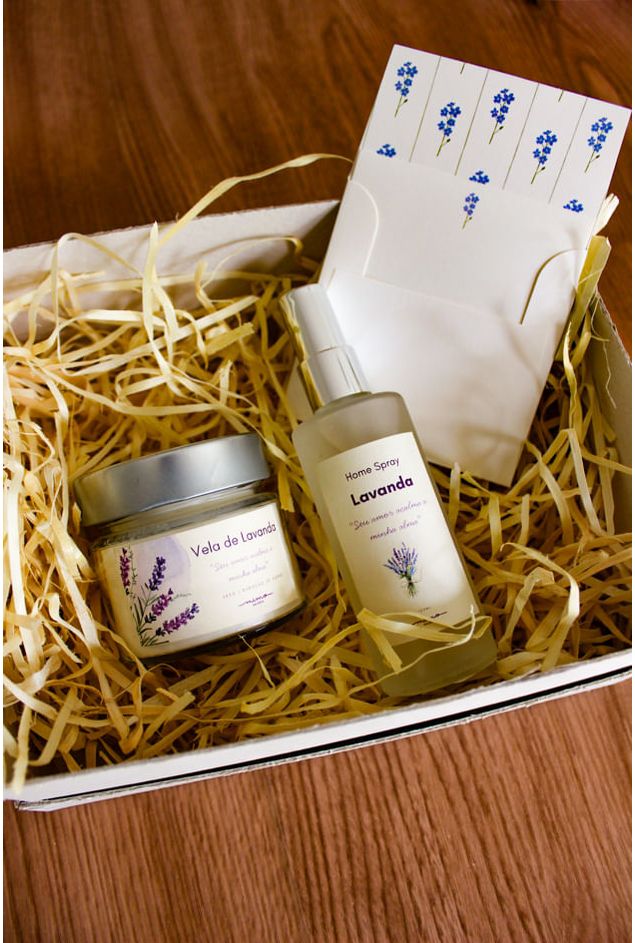 Kit Presente Bem-Estar Lavanda