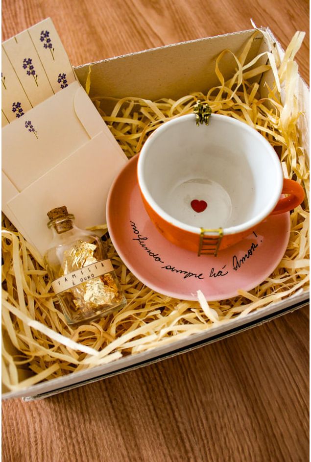 Kit Presente Xícara Poética Kit Presente Xícara Poética