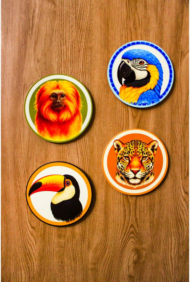 Combinação de Parede Fauna Brasileira Combinação de Parede Fauna Brasileira