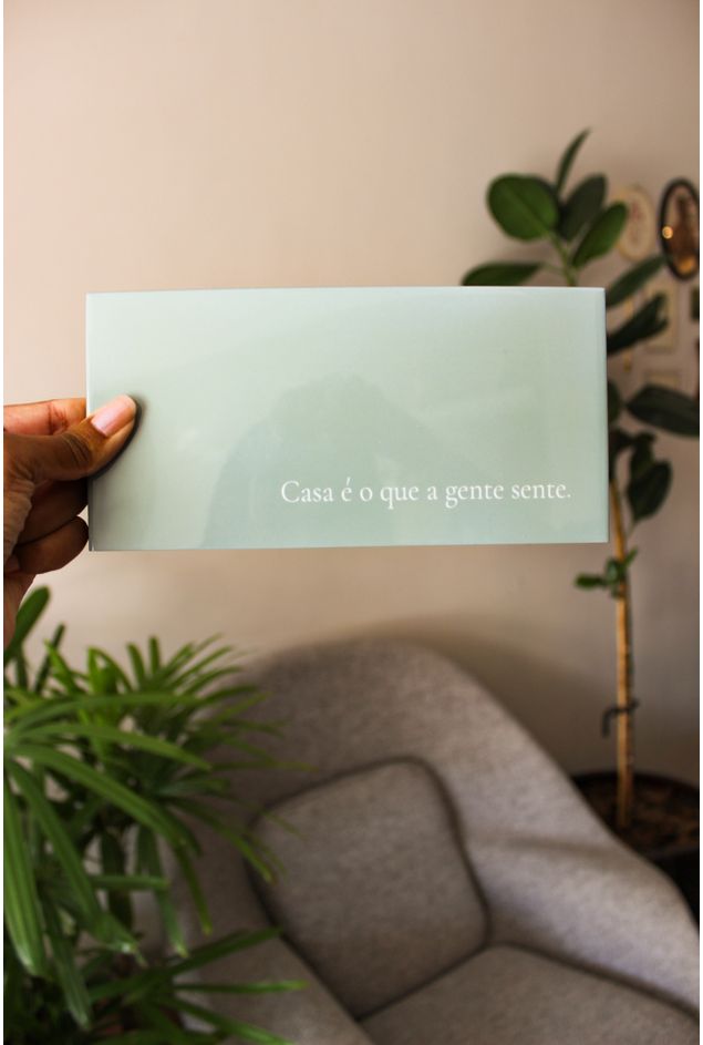 Azulejo Decorativo Casa é o Que A Gente Sente Mimo Galeria