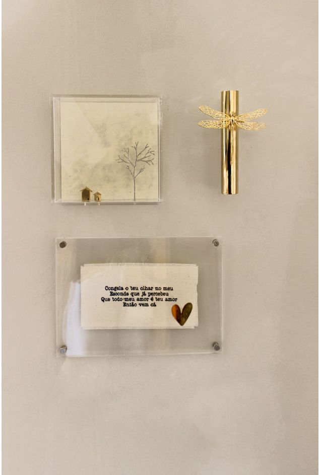 Combinação de Parede Toque de Ouro