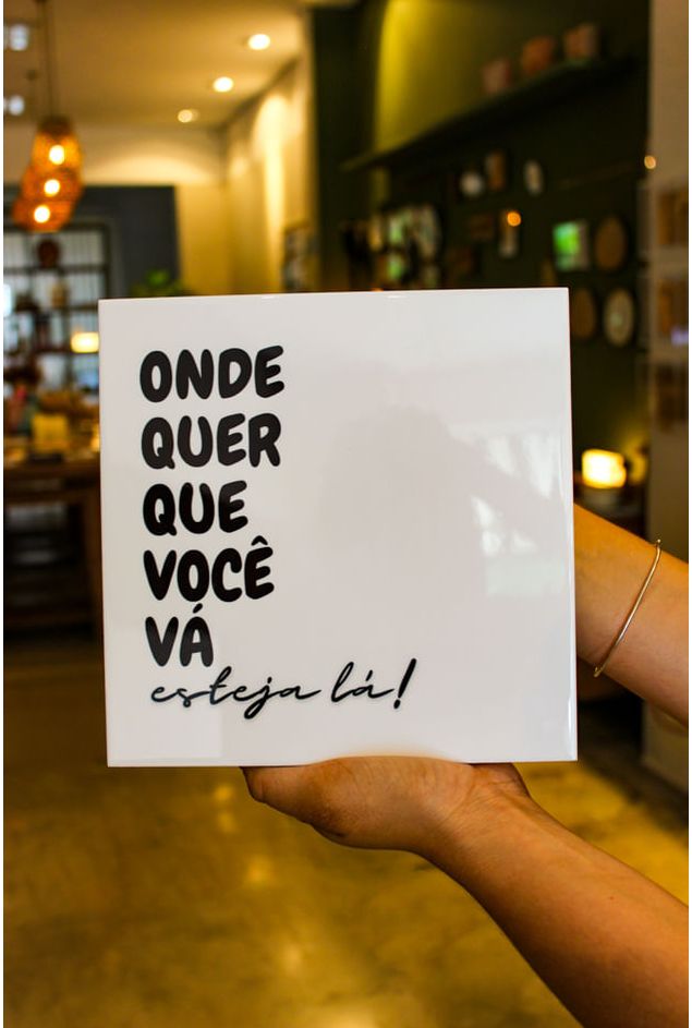 Azulejo Decorativo Esteja Lá Mimo Galeria