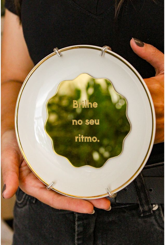 Prato-Decorativo-Brilhe-no-Seu-Ritmo-Ø19cm-Mimo-Galeria