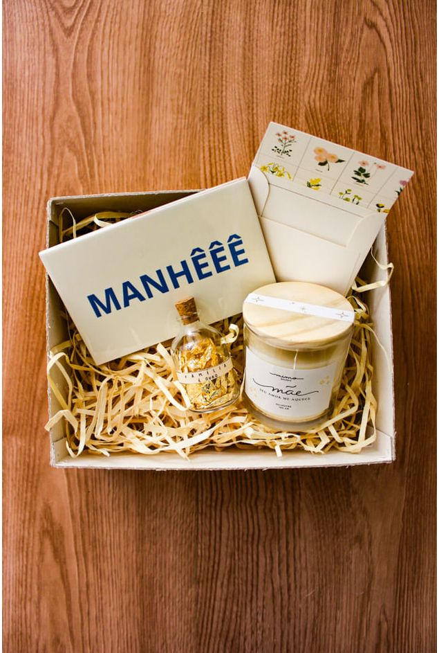 Kit Presente Manhê Com Amor