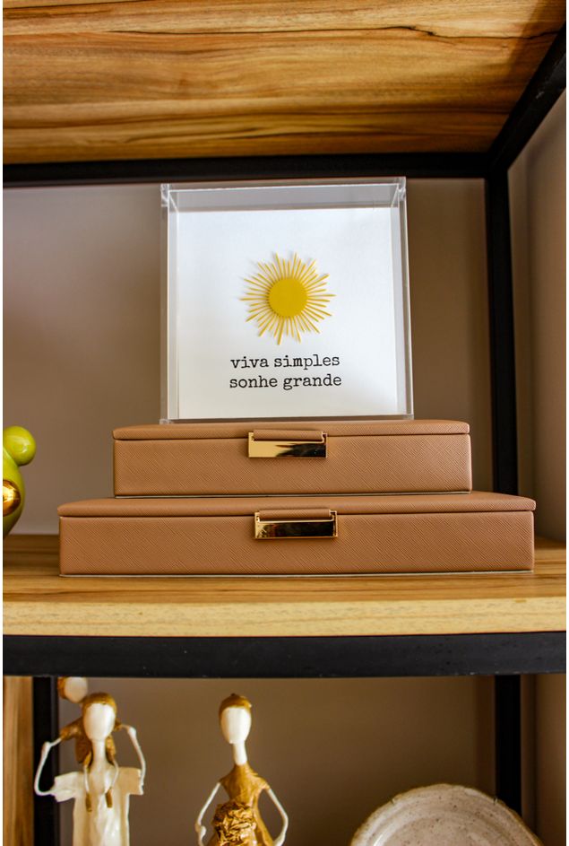 Caixa-Decorativa-Liso-Marrom-M