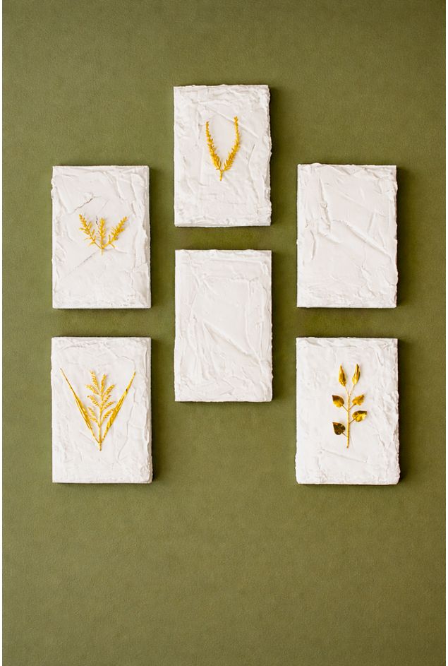 Combinacao-de-Parede-Quadros-Botanico-Ouro---Sui-Objetos